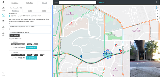 Moovit helps guide visually-impaired transit riders