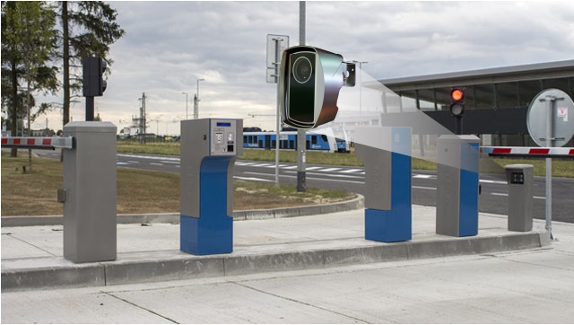 Smart access control cameras Adaptive Recognition parking