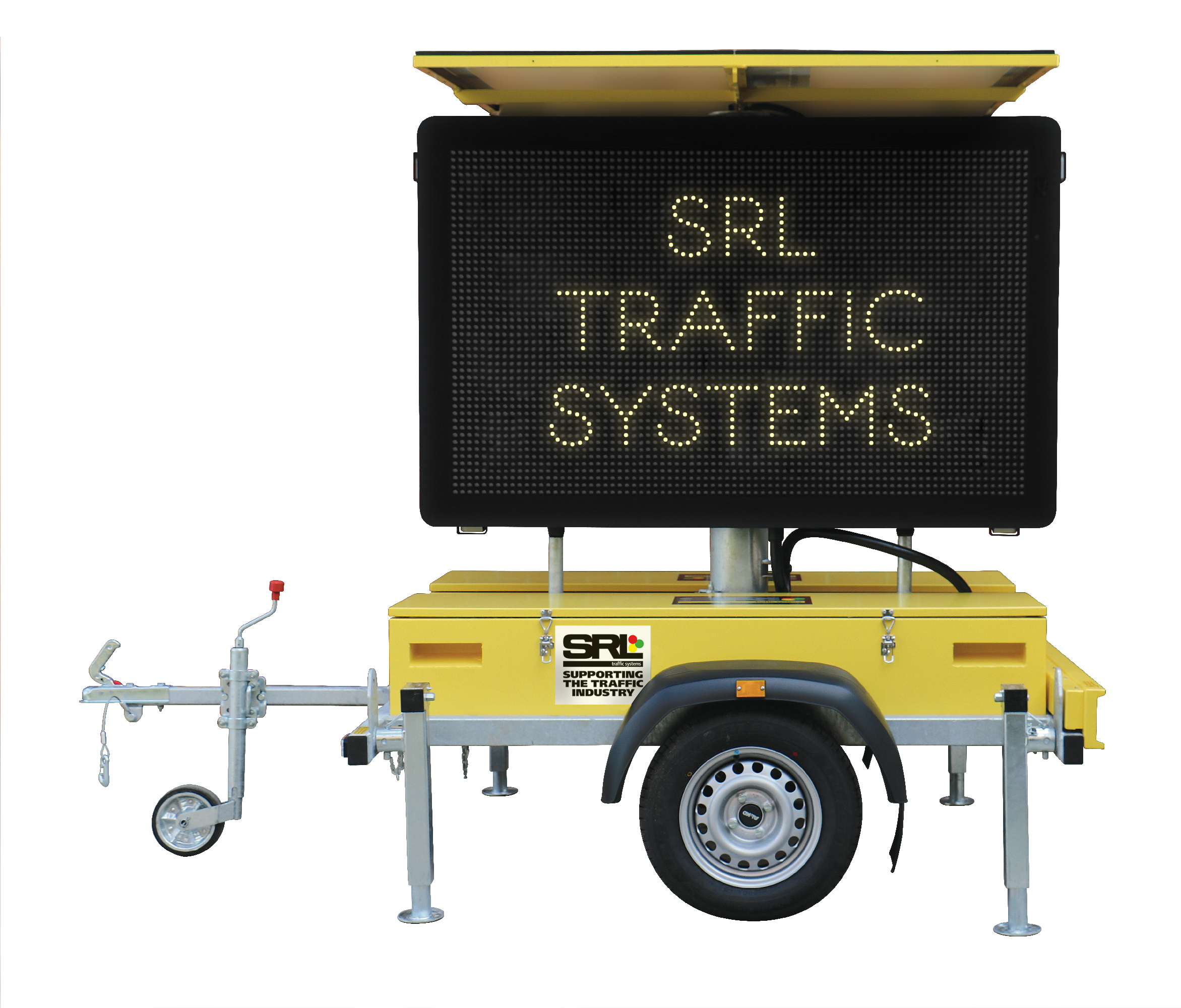 SRL Traffic Systems 3i Infrastructure variable message signs work-zone protection barriers CCTV 