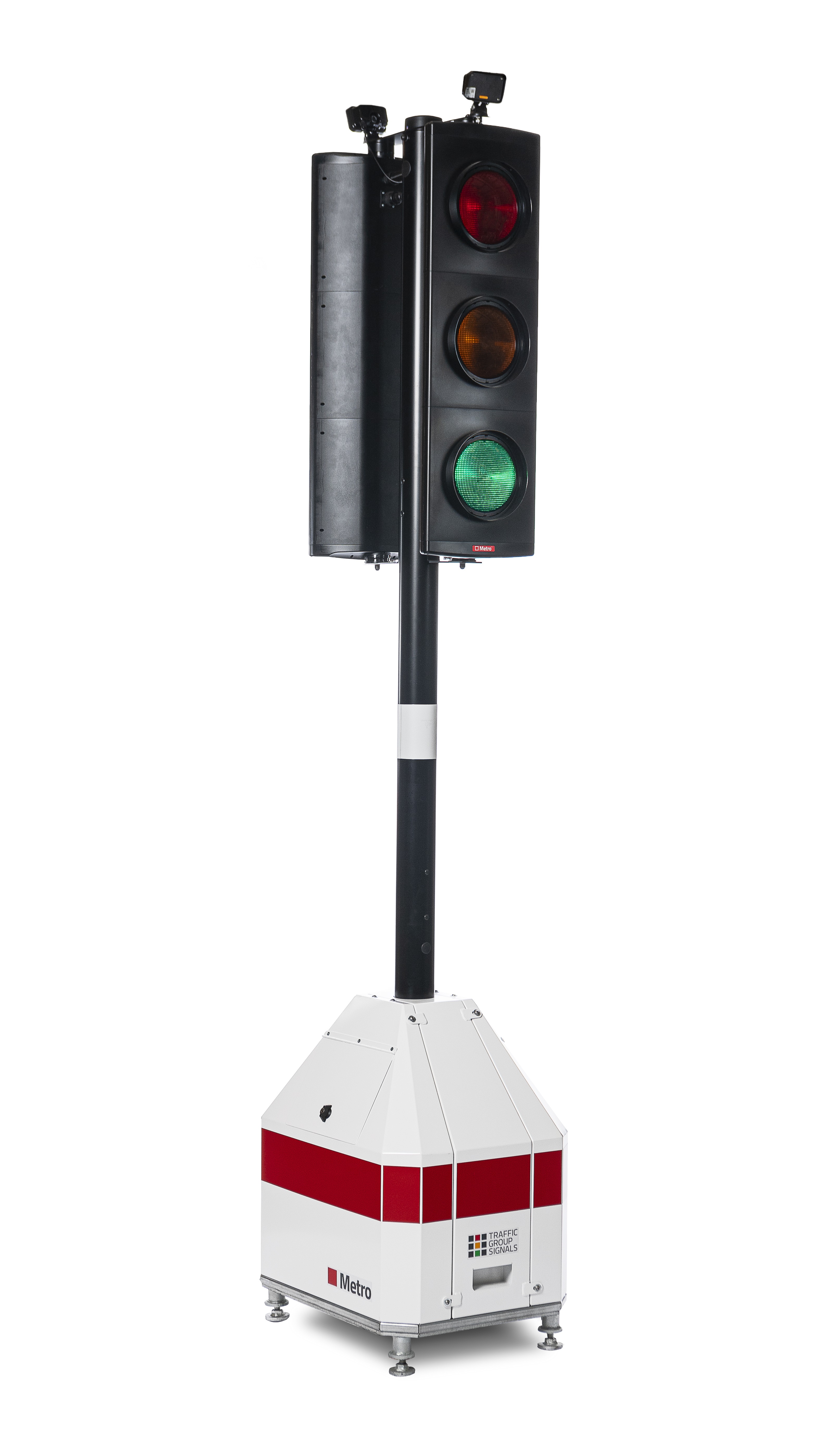 Traffic Group Signals wireless temporary traffic light system Metro Haul Route Crossing System