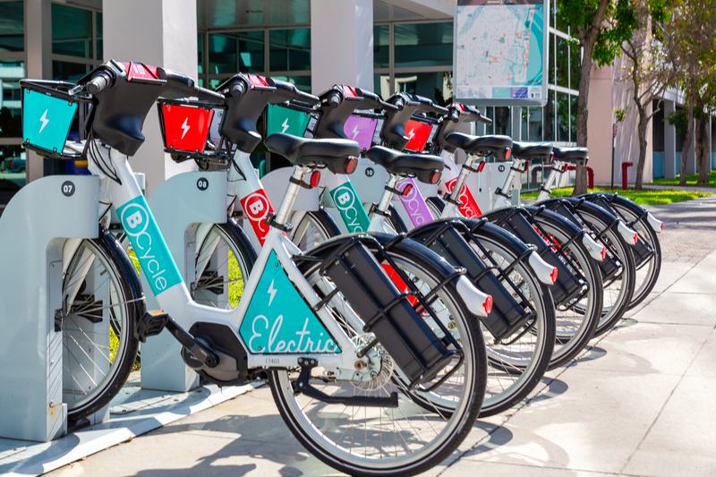 Bike-share technology innovation app integration public transit Texas © Yaroslav Sabitov | Dreamstime.com