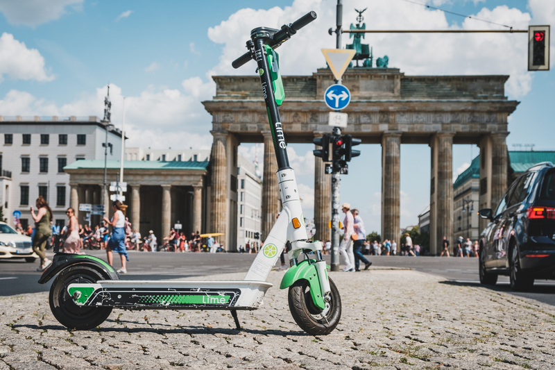 Micromobility shared scooters Berlin Germany innovation © Hanohiki | Dreamstime.com