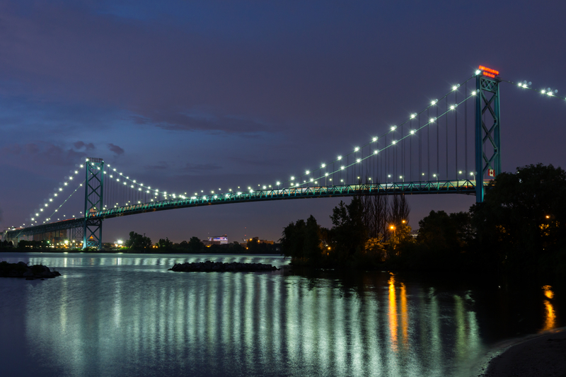 Detroit Michigan bridge trail connectivity © Conrado Arellano | Dreamstime.com