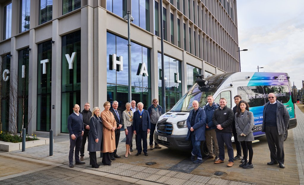 Sunderland UK driverless shuttle 5G mobility