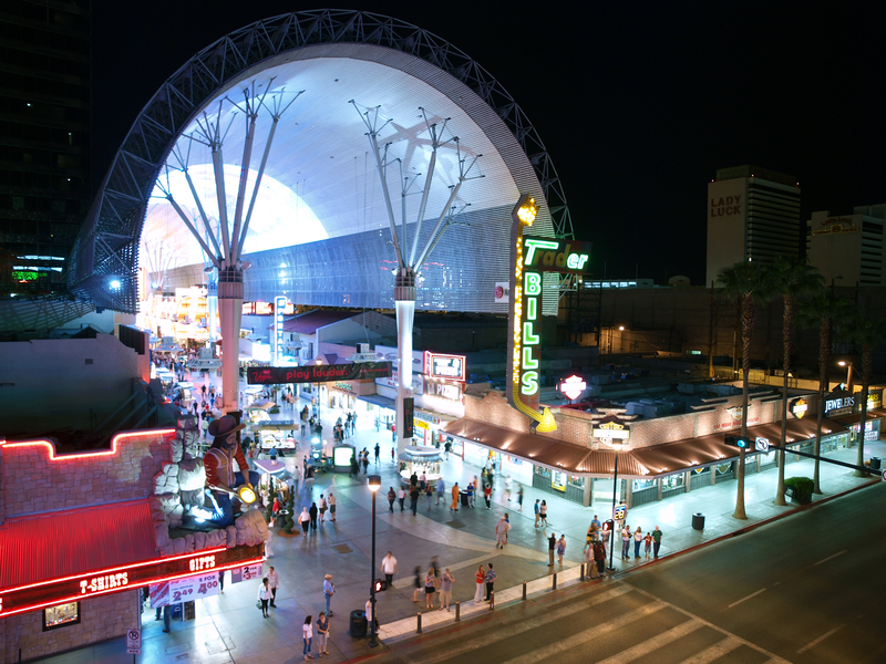 Fremont Street pedestrian safety AI Bipartisan Infrastructure © trekandshoot | Dreamstime.com