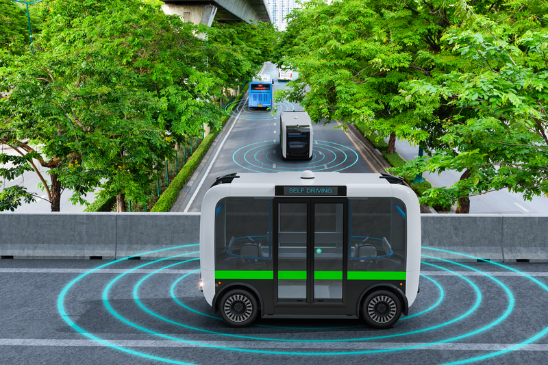 Driverless cars robotaxis © Suwin Puengsamrong | Dreamstime.com