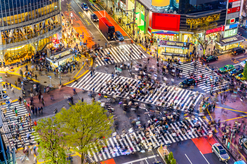 detection protection pedestrians Japan © Sean Pavone | Dreamstime.com