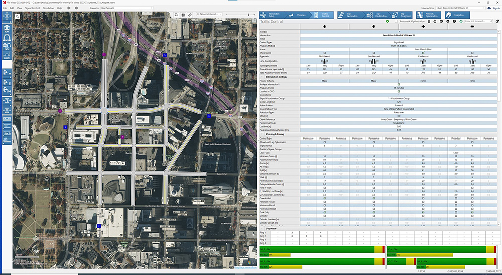 Econolite - Vistro Traffic Control Tab