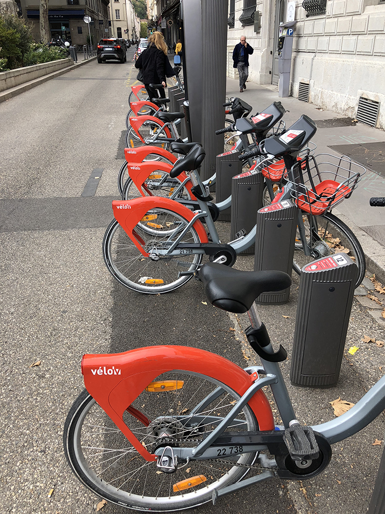 Lyon is branding the region’s express cycle pathways - Les Voies Lyonnaises - with logos, images and maps to encourage ‘hesitant cyclists’ © David Arminas | World Highways