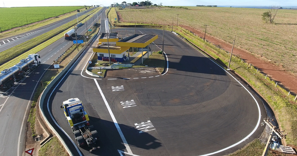 HS-WiM site at Entrevias concessionaire near Orlandia, in the state of Sao Paulo, Brazil Images: ©FiscalTech