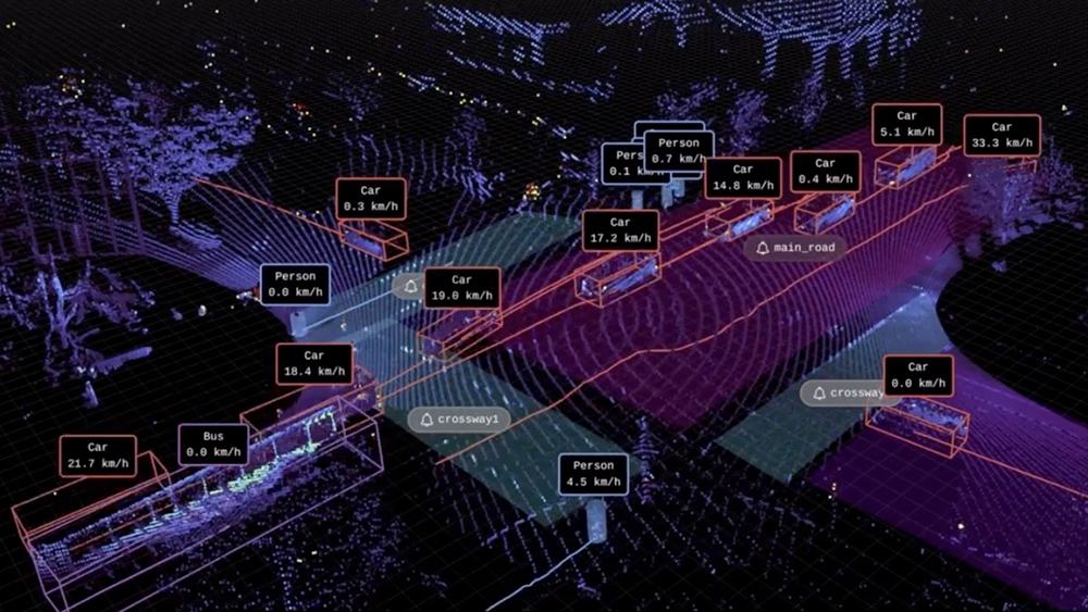 Lidar for traffic safety and truck parking from Outsight