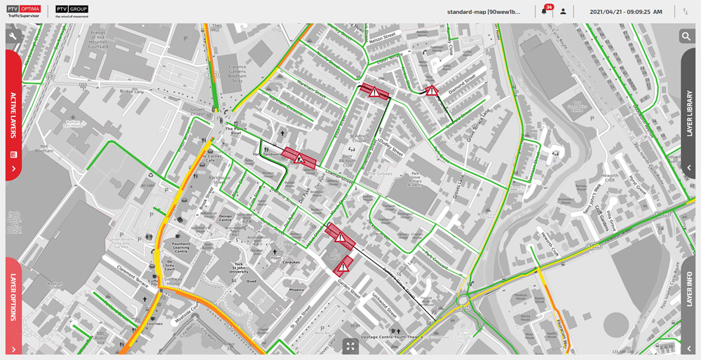 In time, the Optima system may play a part in a wider programme involving connected vehicles 