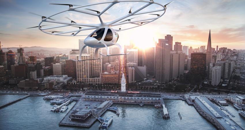 Volocopter is also in the process of receiving EASA certification (© 2017 The Foreign Office Collective)