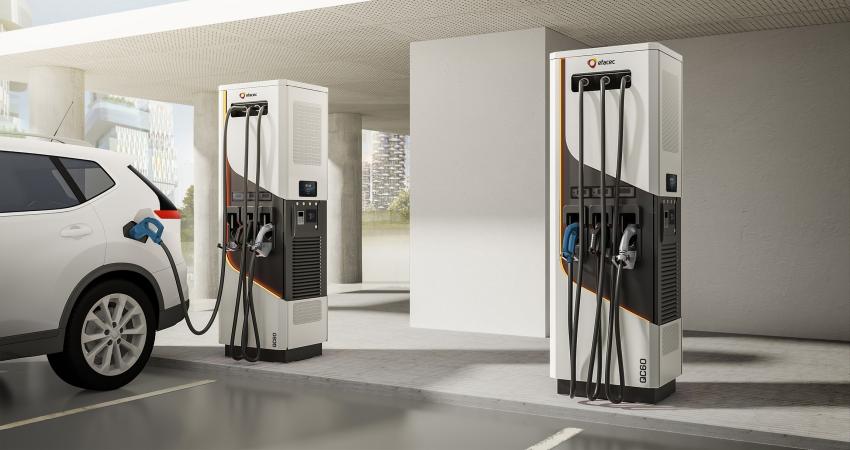 Yunex QC60-120 kW rapid charger electric vehicles