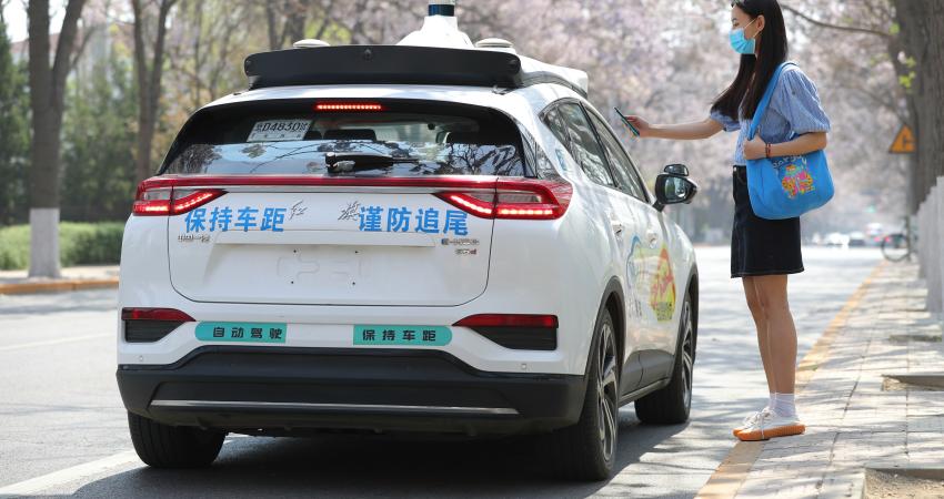 AVs smart mobility ride-hailing China Baidu (image credit: Baidu)