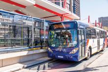 A BRT service operating in Johannesburg.