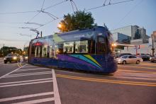 Streetcars (or trams) like Atlanta's MARTA