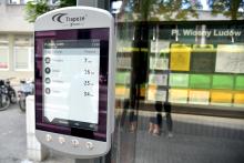 Papercast technology may be rolled out across the city’s transit network if successful (Credit: Trapeze Poland)