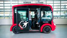 Transdev autonomous shuttle  (Credit – Mobileye)