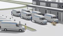 ABB Amazon Web Services fleet management EVs Berlin 