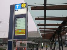 TransLink UBC exchange bus exchange University of British Columbia bus signs text to speech