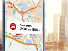 geolocation driver in-car alerts road safety TomTom 