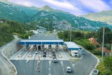 Sozina Tunnel Montenegro video tolling cashless payment innovation