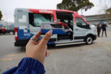 Microtransit San Mateo ride-share on-demand kerb to kerb (image: SamTrans)