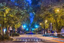 Urban traffic control intersection management technology cabinet © Sean Pavone | Dreamstime.com