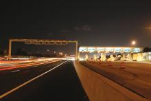 Toll collection gates, Florida