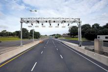 Tolling Gantry at 3m test facility